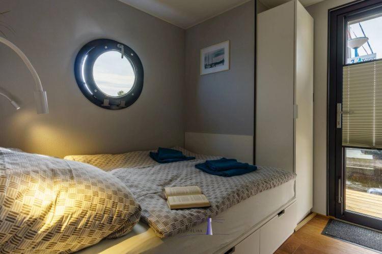 Hausboot Fjord Polaris Mit Biosauna In Barth Esterno foto